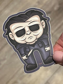 Scary Family Mom Sticker