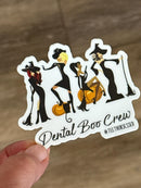 Dental Boo Crew Sticker