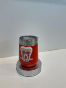Getting On My Nerves | 10oz Stanley Wine Cup | Funny Dental Gift | Tooth Wine Tumbler | Dental Assistant & Hygienist Gift