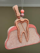 Root Canal Tooth Car Freshener | Funny Dental Assistant Gift | Dentist & Endo Office Swag