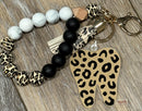 Leopard Print Tooth Keychain: Dental Assistant Gift