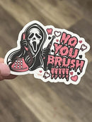 Dental Scary Tooth sticker