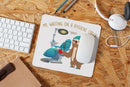 Dental Mouse Pad, Dental Hygiene, Dental Hygienist Mousepad – Cute Tooth Office Decor for Dental Assistants, Hygienists & Students