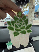 Dental Succulent Car Freshener & Vent Clip – Cute Tooth Air Freshie | Car Accessory Gift for Dental Assistants, Hygienists Students