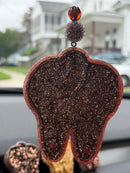 Tooth Car Freshie, Dental Dog Air Freshener | Cute Car Accessory Gift for Dental Assistants & Dog Lovers, Dental Gift,