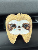 Sloth Tooth Car Freshener & Vent Clip – Cute Tooth Air Freshie | Funny Dental Assistant, Hygienist Dentist Car Accessory Gift