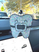 Sparkly Tooth Car Freshener