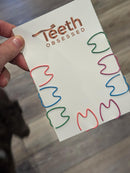 Dental Paper Clips, Tooth Clips, Teeth and Floss Paper Clips, Dental Gifts, Dental Office Gifts, Dental Hygiene Gift