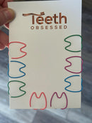 Dental Paper Clips, Tooth Clips, Teeth and Floss Paper Clips, Dental Gifts, Dental Office Gifts, Dental Hygiene Gift