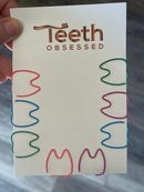 Dental Paper Clips, Tooth Clips, Teeth and Floss Paper Clips, Dental Gifts, Dental Office Gifts, Dental Hygiene Gift