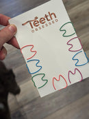 Dental Paper Clips, Tooth Clips, Teeth and Floss Paper Clips, Dental Gifts, Dental Office Gifts, Dental Hygiene Gift