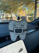 Sparkly Tooth Car Freshener
