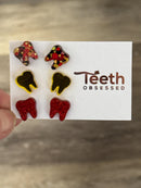Dental Earrings, Teeth Earrings, Tooth Earrings, Tooth Earrings, Dental Hygiene Gift Dental Assistant, Dental Graduation