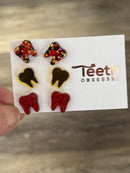 Dental Earrings, Teeth Earrings, Tooth Earrings, Tooth Earrings, Dental Hygiene Gift Dental Assistant, Dental Graduation