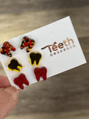 Dental Earrings, Teeth Earrings, Tooth Earrings, Tooth Earrings, Dental Hygiene Gift Dental Assistant, Dental Graduation
