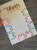 Dental Paper Clips, Tooth Clips, Teeth and Floss Paper Clips, Dental Gifts, Dental Office Gifts, Dental Hygiene Gift