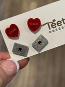 Valentine Dental Earrings