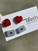 Valentine Dental Earrings