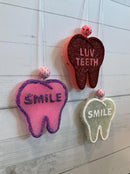 Valentine Tooth Freshener | Dental Air Freshener | Tooth Shaped Freshener | Valentine Dental Gift | Hygienist Assistant Gift