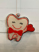 Valentine Tooth Freshener | Dental Air Freshener | Tooth Shaped Freshener | Valentine Dental Gift | Hygienist Assistant Gift