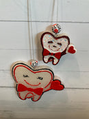 Valentine Tooth Freshener | Dental Air Freshener | Tooth Shaped Freshener | Valentine Dental Gift | Hygienist Assistant Gift