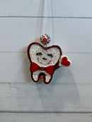 Valentine Tooth Freshener | Dental Air Freshener | Tooth Shaped Freshener | Valentine Dental Gift | Hygienist Assistant Gift