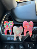 Valentine Dental Car Freshies, Tooth Freshener, Dental Hygienists, Teeth Freshener, Dental Car Fresheners, Tooth Mold, Tooth Vent