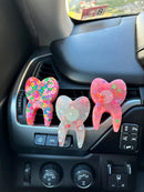 Valentine Dental Car Freshies, Tooth Freshener, Dental Hygienists, Teeth Freshener, Dental Car Fresheners, Tooth Mold, Tooth Vent