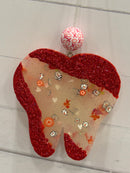 Valentine Tooth Freshener | Dental Air Freshener | Tooth Shaped Freshener | Valentine Dental Gift | Hygienist Assistant Gift
