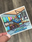 Caterpillar Dental Stickers | Dentist Office Decor | Dental Assistant Gift | Hygienist Sticker | Tooth Stickers | Dental Team Swag