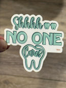 Sarcastic Dental Stickers | Dentist Office Decor | Dental Assistant Gift | Hygienist Sticker | Tooth Stickers | Dental Team Swag