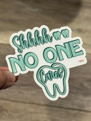 Sarcastic Dental Stickers | Dentist Office Decor | Dental Assistant Gift | Hygienist Sticker | Tooth Stickers | Dental Team Swag