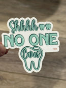 Sarcastic Dental Stickers | Dentist Office Decor | Dental Assistant Gift | Hygienist Sticker | Tooth Stickers | Dental Team Swag