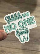 Sarcastic Dental Stickers | Dentist Office Decor | Dental Assistant Gift | Hygienist Sticker | Tooth Stickers | Dental Team Swag