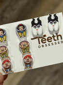 Dental Earrings, Teeth Earrings, Tooth Earrings, Glitter Tooth Earrings, Dental Hygiene Gift Dental Assistant, Dental Graduation