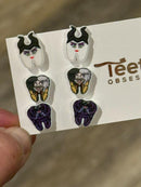 Dental Earrings, Teeth Earrings, Tooth Earrings, Glitter Tooth Earrings, Dental Hygiene Gift Dental Assistant, Dental Graduation