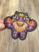 Crab Dental Stickers | Crab Tooth | Dental Assistant Gift | Hygienist Sticker | Tooth Stickers | Dental Team Swag