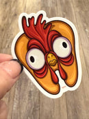 Rooster Dental Stickers | Dentist Office Decor | Dental Assistant Gift | Hygienist Sticker | Tooth Stickers | Dental Team Swag