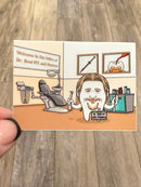 Brad Pit and Fissures Dental Stickers | Dental Sealant| Dental Assistant Gift | Hygienist Sticker | Tooth Stickers | Dental Team Swag