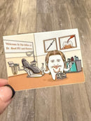 Brad Pit and Fissures Dental Stickers | Dental Sealant| Dental Assistant Gift | Hygienist Sticker | Tooth Stickers | Dental Team Swag