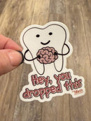 Sarcastic Dental Stickers | Dental Assistant Gift | Hygienist Sticker | Tooth Stickers | Dental Team Swag