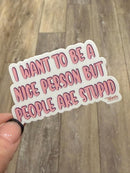 Sarcastic Dental Stickers | Dentist Office Decor | Dental Assistant Gift | Hygienist Sticker | Tooth Stickers | Dental Team Swag