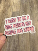 Sarcastic Dental Stickers | Dentist Office Decor | Dental Assistant Gift | Hygienist Sticker | Tooth Stickers | Dental Team Swag