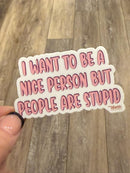 Sarcastic Dental Stickers | Dentist Office Decor | Dental Assistant Gift | Hygienist Sticker | Tooth Stickers | Dental Team Swag