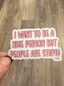 Sarcastic Dental Stickers | Dentist Office Decor | Dental Assistant Gift | Hygienist Sticker | Tooth Stickers | Dental Team Swag