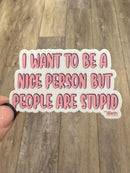 Sarcastic Dental Stickers | Dentist Office Decor | Dental Assistant Gift | Hygienist Sticker | Tooth Stickers | Dental Team Swag