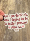 Sarcastic Dental Stickers | Dental Assistant Gift | Hygienist Sticker | Tooth Stickers | Dental Team Swag