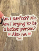 Sarcastic Dental Stickers | Dental Assistant Gift | Hygienist Sticker | Tooth Stickers | Dental Team Swag