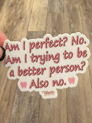 Sarcastic Dental Stickers | Dental Assistant Gift | Hygienist Sticker | Tooth Stickers | Dental Team Swag