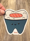 Dental Stickers | Dentist Office Decor | Dental Assistant Gift | Hygienist Sticker | Tooth Stickers | Dental Team Swag